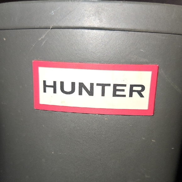 Hunter Refined Matte Dark Green Adjustable Rain Boots Size 8 - Picture 8 of 15